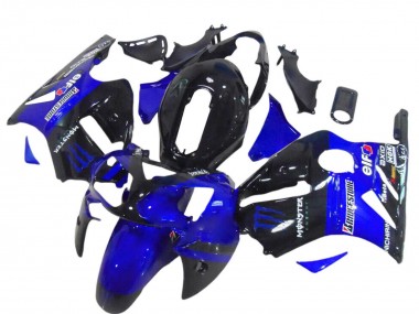 Carena Moto Kawasaki ZX12R 2000-2001 - Nero Lucido Blu Mostro Economici