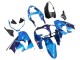 Carena Moto Kawasaki ZX9R 2000-2001 - Blu Nero