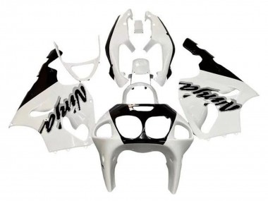 Carena Moto Kawasaki ZX7R 1996-2003 - Bianco Nero Economici