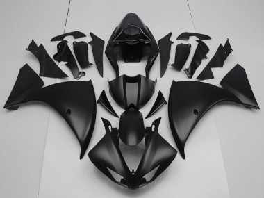 Carene Moto Yamaha YZF R1 2012-2014 - Nero Opaco Economici