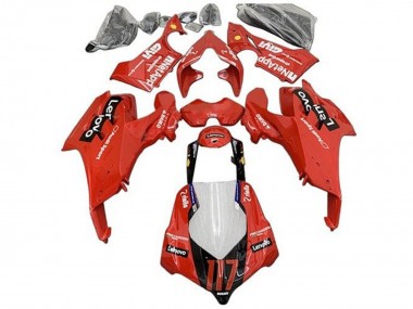 Carena Moto Ducati Panigale V4 V4S 2020-2021 - Rosso Nero Lucido Lenovo 117 Economici