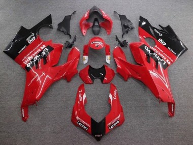 Carena Moto Ducati Panigale V4 V4S 2020-2021 - Rosso Nero Lucido Lenovo Economici