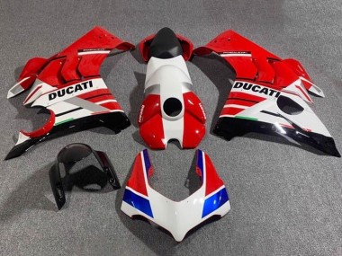 Carena Moto Ducati Panigale V4 V4S 2020-2021 - Bianco Rosso Blu Nero Lucido Economici