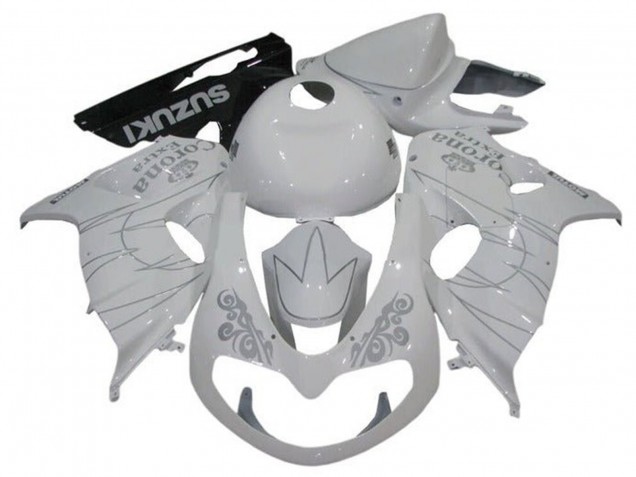 Carena Moto Suzuki TL1000R 1998-2003 - Bianco Argento Corona