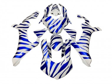 Carena Moto Yamaha YZF 1000 R1 2020-2025 - Bianco Blu Zebra Economici