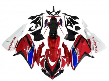 Carena Moto Honda CBR250RR 2017-2022 - Rosso Blu Bianco Economici