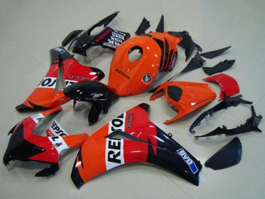 Carene ABS Honda CBR1000RR 2008-2011 - Arancia Bianco Rosso Nero Lucido Repsol Economici