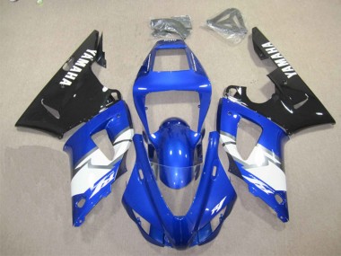 Kit Carena Moto Yamaha YZF R1 2012-2014 - Blu Bianco Nero Lucido Economici