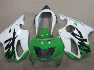 Carene Moto Honda CBR600 F4 1999-2000 - Bianco Verde Economici