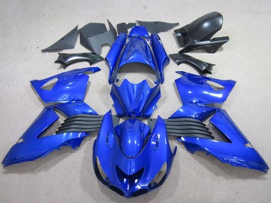 Carena Moto Kawasaki ZX14R ZZR1400 2006-2011 - Blu Economici