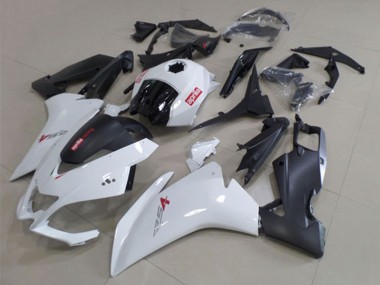 Carene Moto Aprilia RS4 50 125 2012-2018 - Bianco Nero Opaco Economici