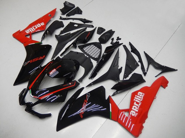 Carene Moto Aprilia RSV4 1000 2009-2015 - Nero Lucido Rosso