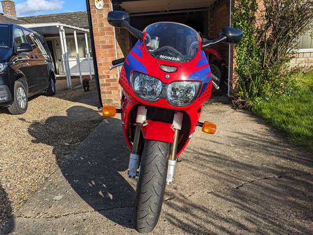 Carena Moto Honda CBR900RR 893 1994-1995 - Rosso Blu Bianco
