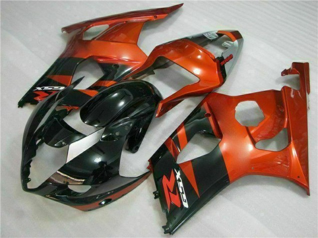 Marrone Nero Carene Moto & Plastica Moto Suzuki GSXR 1000 K3 2003-2004 Marrone Nero Carene Moto & Plastica Moto Suzuki GSXR 1000 K3 2003-2004