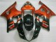 Marrone Nero Carene Moto & Plastica Moto Suzuki GSXR 1000 K3 2003-2004 Marrone Nero Carene Moto & Plastica Moto Suzuki GSXR 1000 K3 2003-2004