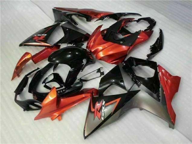 Marrone Nero Kit Carenatura Moto Suzuki GSXR 1000 K9 2009-2016 Marrone Nero Kit Carenatura Moto Suzuki GSXR 1000 K9 2009-2016