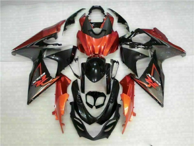 Marrone Nero Kit Carenatura Moto Suzuki GSXR 1000 K9 2009-2016 Marrone Nero Kit Carenatura Moto Suzuki GSXR 1000 K9 2009-2016
