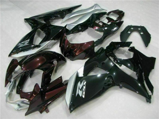 Marrone Nero Kit Completo Carenatura Moto ABS Suzuki GSXR 1000 K9 2009-2016 Marrone Nero Kit Completo Carenatura Moto ABS Suzuki GSXR 1000 K9 2009-2016