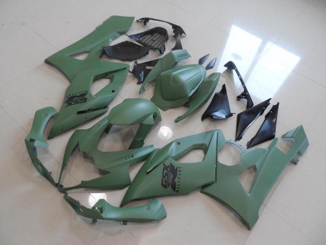 Matte Verde Militare Carene Moto Suzuki GSXR 1000 K5 2005-2006 Matte Verde Militare Carene Moto Suzuki GSXR 1000 K5 2005-2006