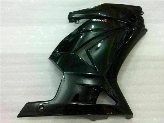Nero ABS Kit Carenatura Moto Kawasaki EX250 2008-2012 Nero ABS Kit Carenatura Moto Kawasaki EX250 2008-2012