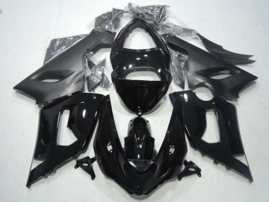 Nero ABS Kit Carenatura Moto Kawasaki ZX6R 2005-2006