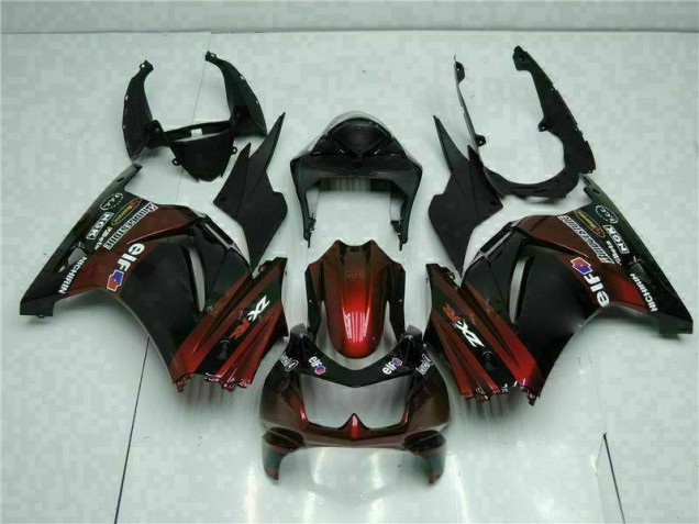 Nero ABS Kits Carenatura Moto Kawasaki EX250 2008-2012 Nero ABS Kits Carenatura Moto Kawasaki EX250 2008-2012
