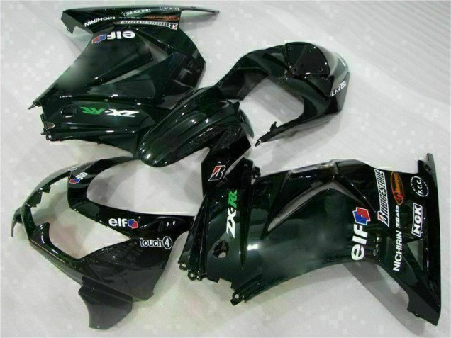 Nero ABS Kits Carene Moto Kawasaki EX250 2008-2012 Nero ABS Kits Carene Moto Kawasaki EX250 2008-2012