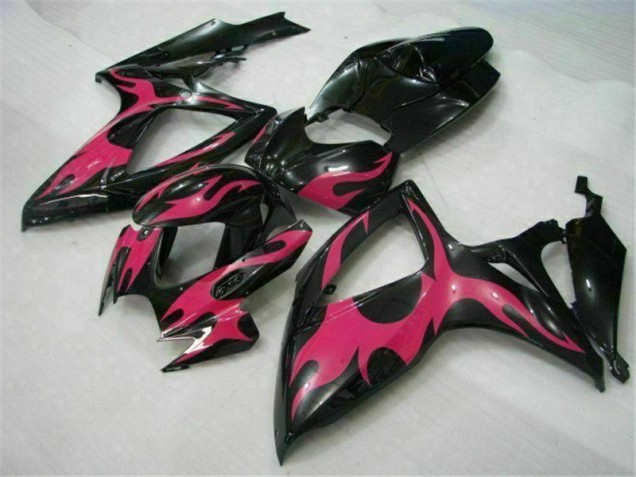 Nero ABS Kits Carene Moto Suzuki GSXR 600 / 750 K6 2006-2007 Nero ABS Kits Carene Moto Suzuki GSXR 600 / 750 K6 2006-2007