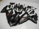 Nero ABS Moto Plastica & Carena Suzuki GSXR 600 / 750 K8 2008-2010 Nero ABS Moto Plastica & Carena Suzuki GSXR 600 / 750 K8 2008-2010