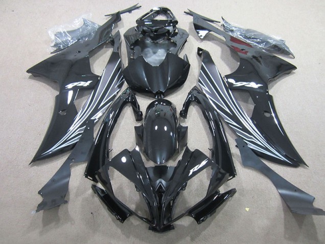 Nero ABS Moto Plastica & Carene Yamaha R6 2008-2016 Nero ABS Moto Plastica & Carene Yamaha R6 2008-2016
