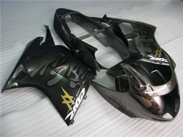 Nero ABS Plastica Moto Honda CBR 1100 XX 1996-2007 Nero ABS Plastica Moto Honda CBR 1100 XX 1996-2007