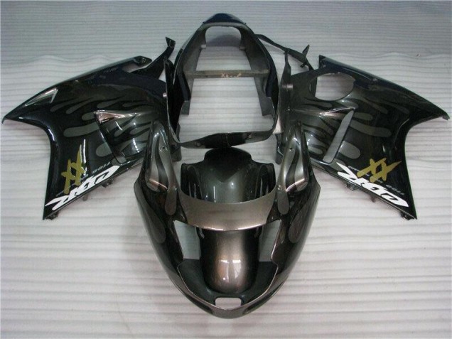 Nero ABS Plastica Moto Honda CBR 1100 XX 1996-2007 Nero ABS Plastica Moto Honda CBR 1100 XX 1996-2007