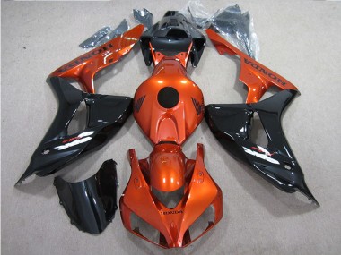 Nero Arancia Carene Moto Honda CBR 1000 RR 2006-2007