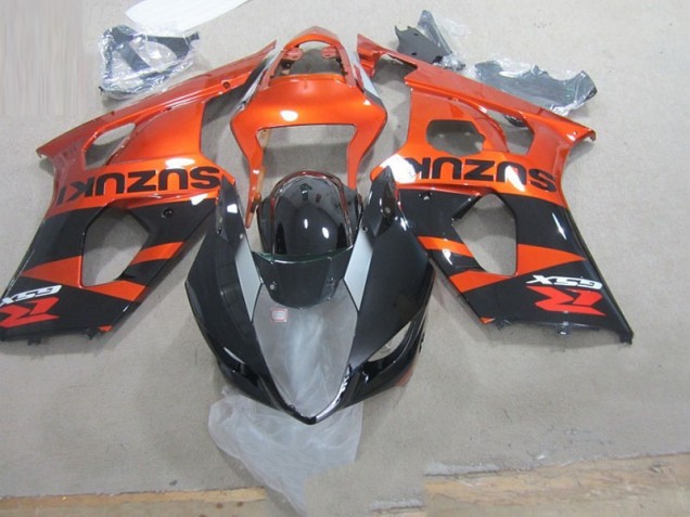 Nero Arancia Carene Moto Suzuki GSXR 1000 K3 2003-2004 Nero Arancia Carene Moto Suzuki GSXR 1000 K3 2003-2004