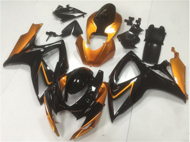Nero Arancia Carrozzeria Moto & Carena Moto Suzuki GSXR 600 / 750 K6 2006-2007 Nero Arancia Carrozzeria Moto & Carena Moto Suzuki GSXR 600 / 750 K6 2006-2007