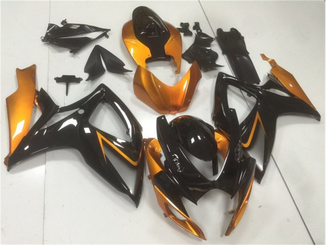 Nero Arancia Carrozzeria Moto & Carena Moto Suzuki GSXR 600 / 750 K6 2006-2007 Nero Arancia Carrozzeria Moto & Carena Moto Suzuki GSXR 600 / 750 K6 2006-2007