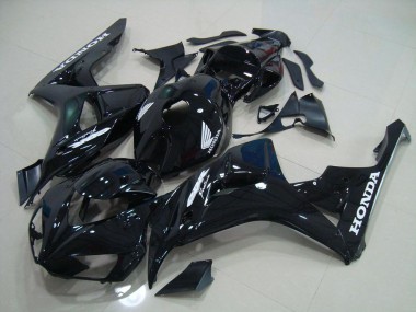 Nero Argento Decalcomanie Carene Moto Honda CBR 1000 RR 2006-2007