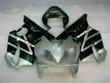 Nero Argento Kit Carenatura Moto Completa Honda CBR 600 F4i 2001-2003
