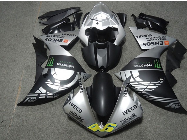 Nero Argento Monster IVECO 46 Carene Moto Honda CBR 600 RR 2007-2008 Nero Argento Monster IVECO 46 Carene Moto Honda CBR 600 RR 2007-2008