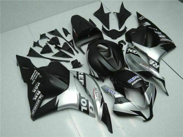 Nero Argento Repsol Carene Moto Honda CBR 600 RR 2009-2012 Nero Argento Repsol Carene Moto Honda CBR 600 RR 2009-2012