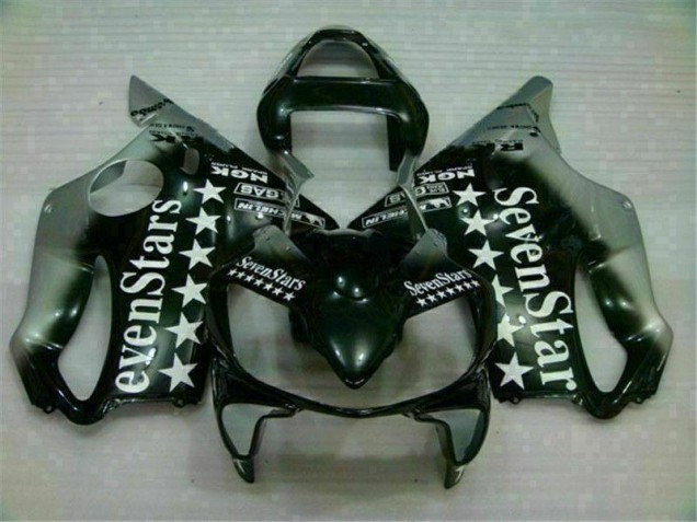 Nero Argento SevenStarss Carene Moto Honda CBR 600 F4i 2001-2003 Nero Argento SevenStarss Carene Moto Honda CBR 600 F4i 2001-2003