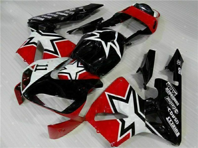 Nero Bianco 11 Carene Moto Honda CBR 600 RR 2003-2004 Nero Bianco 11 Carene Moto Honda CBR 600 RR 2003-2004