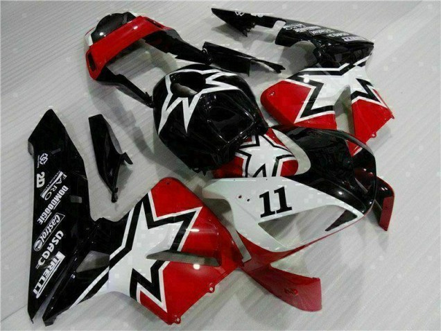 Nero Bianco 11 Carene Moto Honda CBR 600 RR 2003-2004 Nero Bianco 11 Carene Moto Honda CBR 600 RR 2003-2004