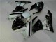 Nero Bianco 3M Touch4 Kit Carenatura Moto Iniezione Kawasaki ZX6R 2009-2012 Nero Bianco 3M Touch4 Kit Carenatura Moto Iniezione Kawasaki ZX6R 2009-2012