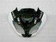 Nero Bianco 3M Touch4 Kits Carenatura Moto Iniezione Kawasaki ZX6R 2009-2012 Nero Bianco 3M Touch4 Kits Carenatura Moto Iniezione Kawasaki ZX6R 2009-2012