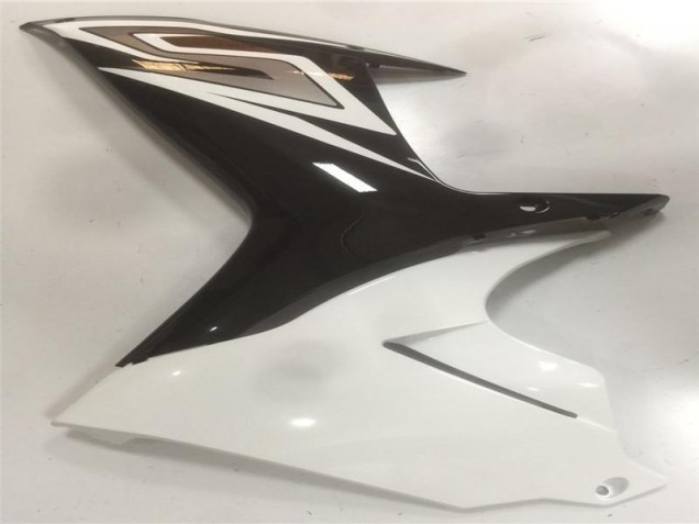 Nero Bianco ABS Moto Plastica & Carena Suzuki GSXR 600 / 750 K11 2011-2024 Nero Bianco ABS Moto Plastica & Carena Suzuki GSXR 600 / 750 K11 2011-2024