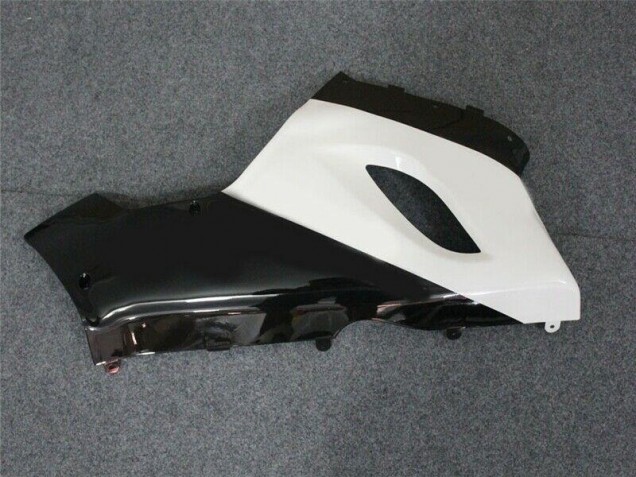 Nero Bianco ABS Plastica Moto Kawasaki ZX6R 2005-2006 Nero Bianco ABS Plastica Moto Kawasaki ZX6R 2005-2006