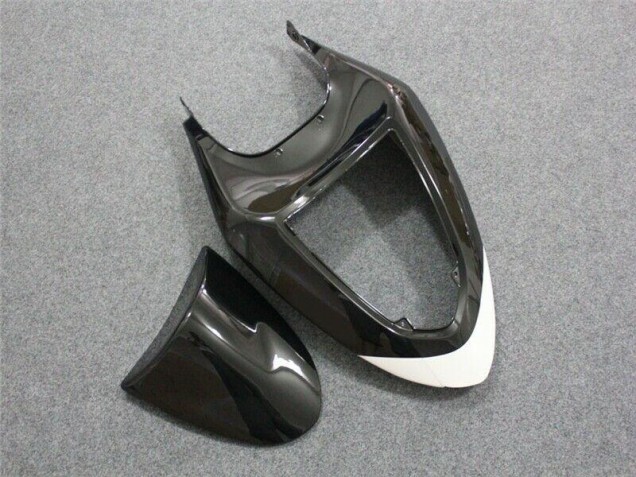 Nero Bianco ABS Plastica Moto Kawasaki ZX6R 2005-2006 Nero Bianco ABS Plastica Moto Kawasaki ZX6R 2005-2006