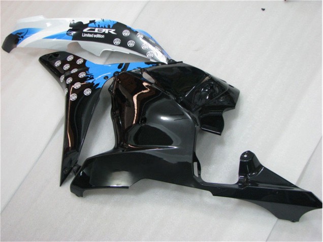 Nero Bianco Blu Carene Moto Honda CBR 600 RR 2009-2012 Nero Bianco Blu Carene Moto Honda CBR 600 RR 2009-2012