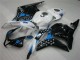 Nero Bianco Blu Carene Moto Honda CBR 600 RR 2009-2012 Nero Bianco Blu Carene Moto Honda CBR 600 RR 2009-2012